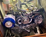 Yanmar 4JH110, 4-cylinder, diesel engine.